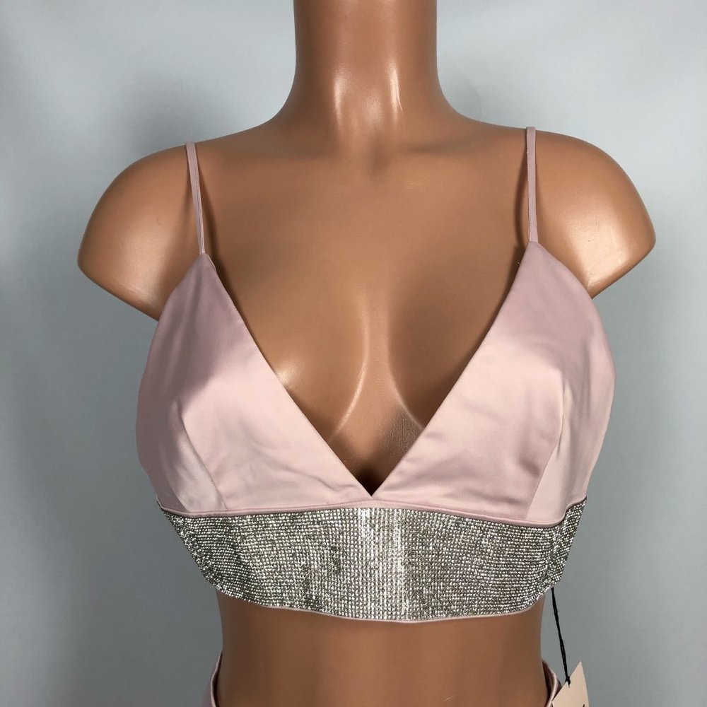 superdown Laine Diamond Bottom Edge Skirt Set Pink - Picture 5 of 12